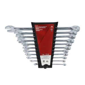 Ace 11-Piece Combination Metric Wrench Set Ace 11-Piece Combination Metric Wrench Set